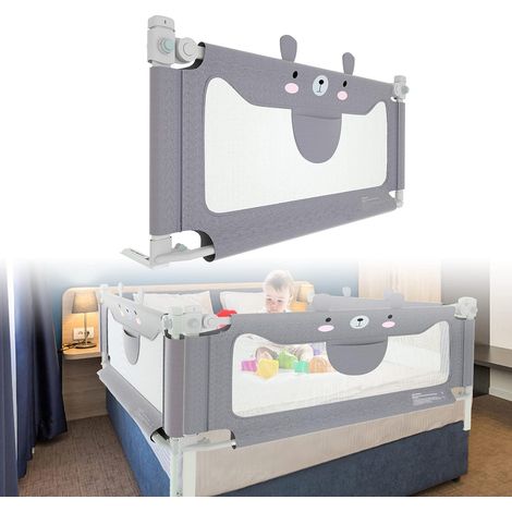 Barrière de lit pour enfant - Réglable en hauteur - 150 cm (1/5)