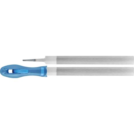 PFERD TOOLS Werkstattfeile Halbrund 200mm Hieb 3 für Feinbearbeitung, Schlichten 10 Stk