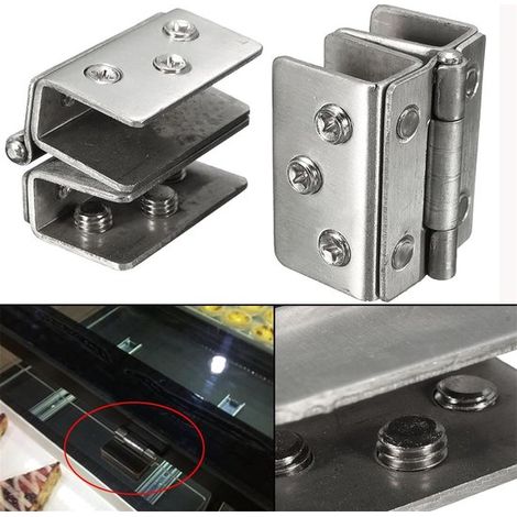 Scharniere Scharnier Türscharniere 2 Stück Küchenschrankscharniere Scharnier mit Soft Close Funktion Riegel Paumelle kleine Scharniere Türscharni (1/5)