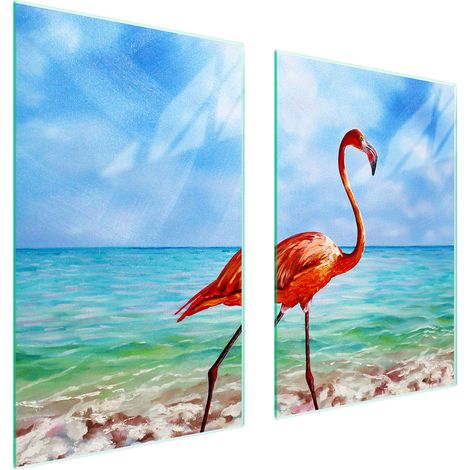 PLACA PROTECTORA DE VIDRIO PARA COCINA 65x52 FLAMINGO (1/5)