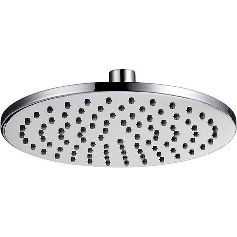 "SOFFIONE DOCCIA MONOGETTO """"VENERE"""" IN OTTONE TONDO Ø200 mm - Cromo"