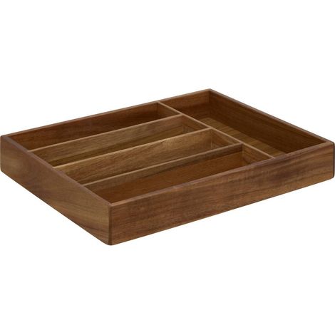 Vassoio portaposate tidy smart acacia l35cm - 5five