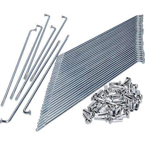17-Zoll-Speichensatz – 36-teilig – Verstärkter Stahl – Für Oldtimer-Mopeds – Puch Sachs Kreidler – 2,9 x 190 mm (1/5)
