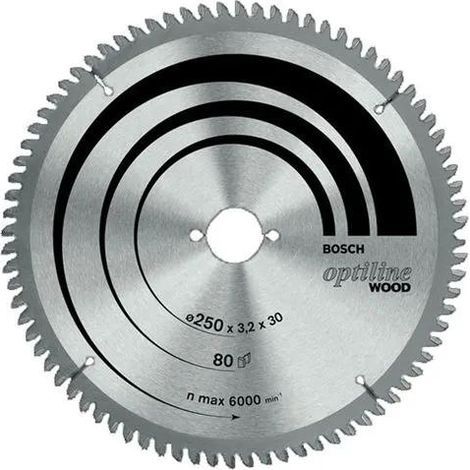Bosch Optiline Wood Lama per seghe da banco 254x30 mm per legno (1/2)
