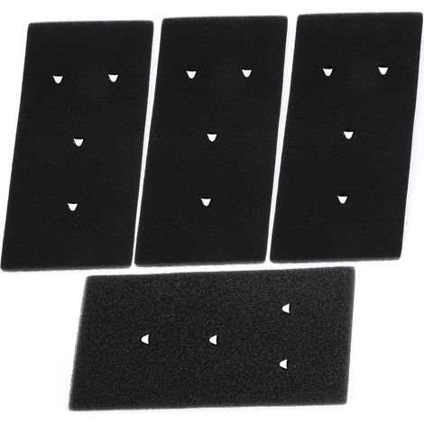 4 Filter für Bauknecht Privileg Whirlpool HX 481010716911 Wärmepumpentrockner, 230 x 115 x 14 mm. Schaumstofffilter, Flusenfilter, Trocknerfilter, Schwammfilter, Schaumstofffilter, Filtermatte.
