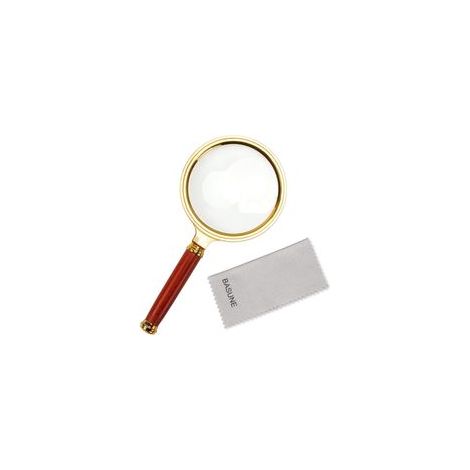 Loupe à manche en séquoia 10X-80 mm (1/5)