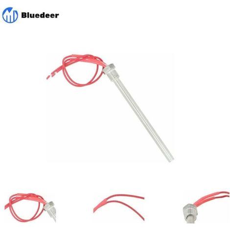 Candela di accensione per stufa a pellet 220V 300W/350W – Diametro 10 mm, lunghezza 140/150/170 mm – Filettatura M16x1.5 mm (Lunghezza 150 mm, 300W) (1/3)