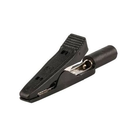 SKS Hirschmann MA 1 Morsetto a coccodrillo Connettore 2 mm CAT I Nero