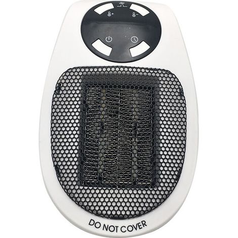 Radiateur de ventilateur - petit réchauffeur électrique portatif, radiateur de ventilateur - sans télécommande, norme européenne