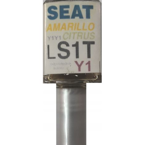 Réparation des rayures de peinture automobile Seat LS1T Y1 amarillo citrus 10 ml ARA (1/5)