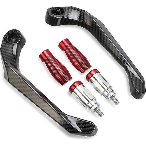 Für Kawasaki ZX10R ZX-10R ZX 10R 2004-2019 2018 2017 2016 Motorradzubehör Aluminium Brems- und Kupplungshebelschutz – Rot (1/5)
