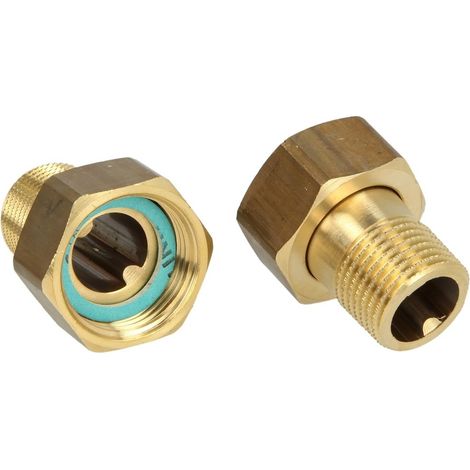 Resideo Anschlussverschraubung VST06 Messing A, 3/4", VST06-3/4A