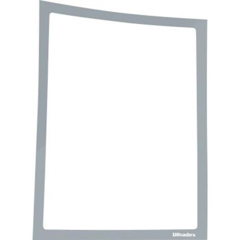 Ultradex 889009 Marcos magnéticos grises formato A4 pack 5