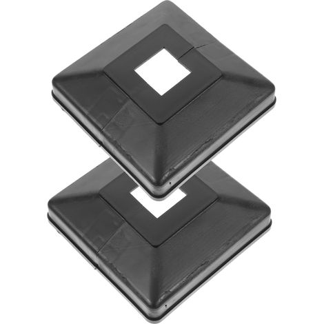 Lot de 2 capuchons décoratifs en plastique poteaux balustrade couloirs (1/5)