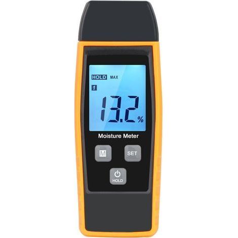 Digital Firewood Moisture Meter, Portable Wood Moisture Tester (1/5)