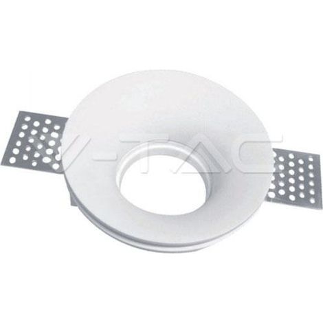 GU10 FITTING ROTONDO CORPO BIANCO WHITE