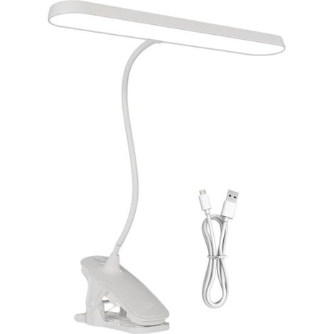 Lampe de Lecture à Pince - Dispositif D'Éclairage De Table Lampe De Chevet Soin Des Yeux Pour Mécaniciens Musiciens Artistes Professionnels Établi Pupitre De Musique Tête De Lit Chambre