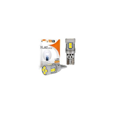 2 x AMPOULES W5W Canbus XLED series XENLED - 520Lms - 12 LED XENLED - T10 - 10-36Vdc - 3,2W - 260mA (1/5)
