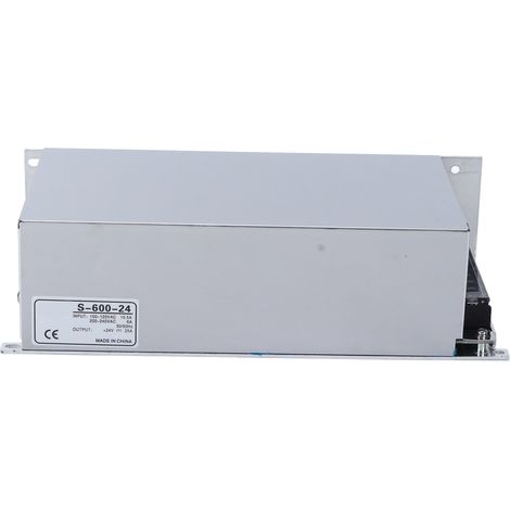 Alimentation à découpage 600 W CC, adaptée à l'automatisation industrielle et à l'affichage LED, 100-240 V CA, S-600-24 (1/5)