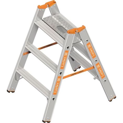 Layher Scaletta per carichi pesanti portata 200 kg 2 x 3 (1/4)