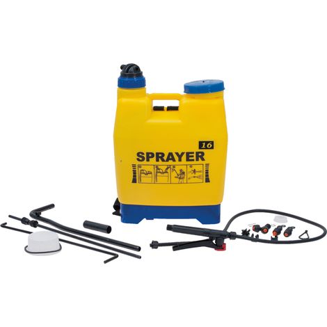 Spruzzatore da giardino a pressione, spruzzatore a zaino 16 l 125