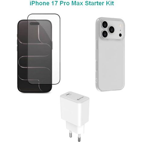 Ladegerät estuff es-kit-iph17promax mit Hülle und Displayschutz (1/2)