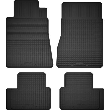 Gummifußmatten, 4er-Set, universell passend für: Mercedes A-Klasse W169 Schrägheck (2004-2012)