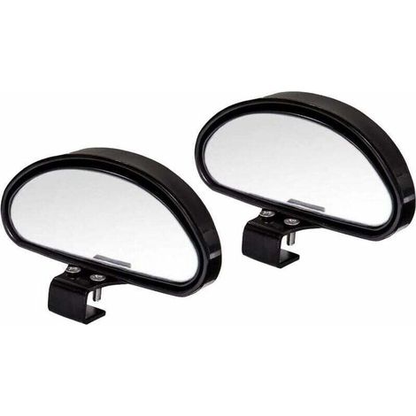 Specchietto per angolo cieco per guida assistita – Specchietto convesso regolabile 150 × 55 mm (2 pezzi), universale per tutte le auto