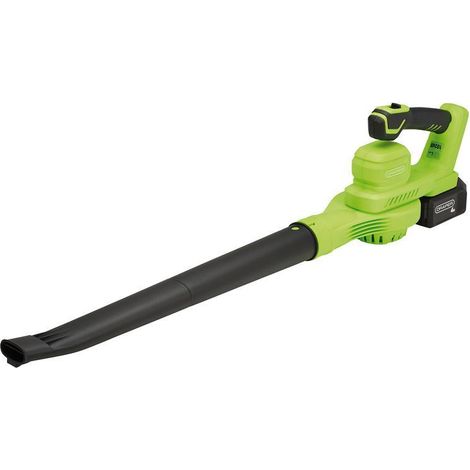 DRAPER LEAF BLOWER GRASS 18V CORDLESS GARDEN 4AH BATTERY & CHARGER 31863