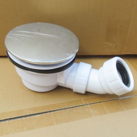 Bonde de douche à 90 trous avec réservoir d'eau et système anti-odeurs, accessoires d'évacuation des eaux usées, bonde de baignoire (1/5)