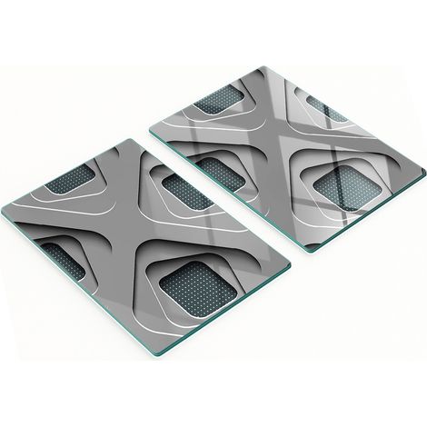 Pannelli decorativi multifunzionali in vetro temperato per la cucina, 3D, 2x40x52 cm (1/5)