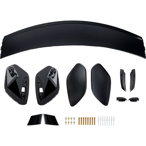Rear Trunk Lip Spoiler Wing for Mercedes W176 A Class 12-18 AMG A45 Style Black (1/5)