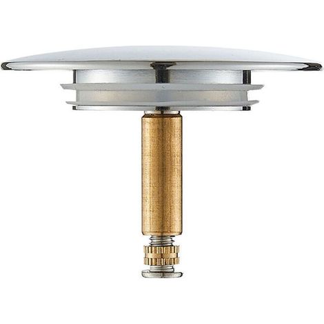 Bouchon de baignoire 70 mm, bouchon de vidange de baignoire avec joint de rechange pour baignoire en acier inoxydable et étanche