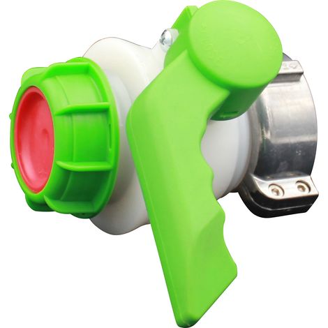Graf Otto IBC robinet à bille 75 mm DN 50 accessoire pour robinet d'eau de réservoir IBC
