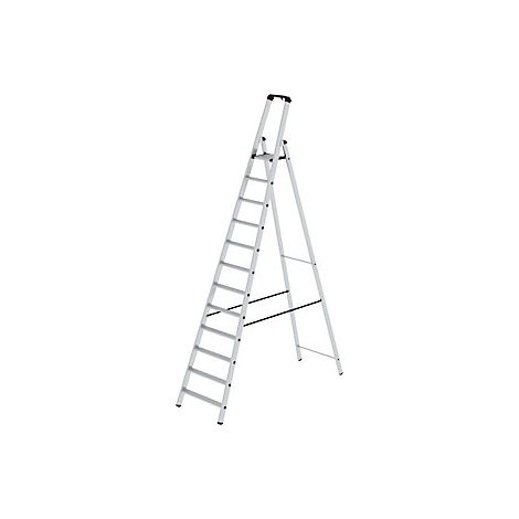 Escalera tipo tijera de peldaños planos  ascenso por un lado  (1/4)