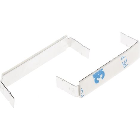 Clip serre-câbles auto-adhésif en Aluminium ( Prix pour Sachet de 100 )