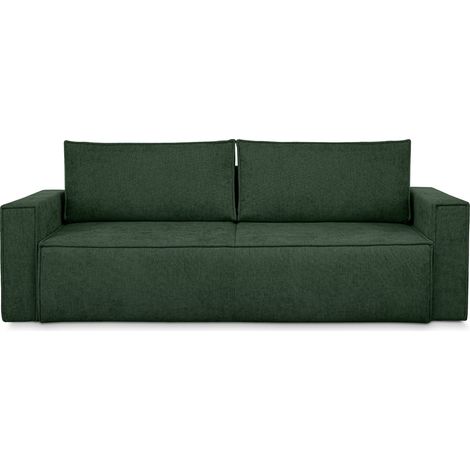 KONSIMO NAPI II Sofa 3 Sitzer, mit Schlaffunktion, Modern, grün (1/5)