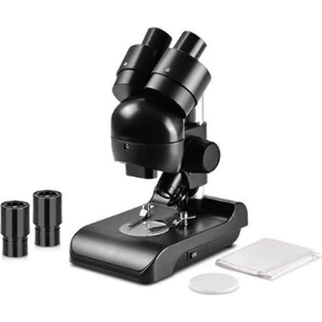 Kit de microscope binoculaire ES1057, grossissement 30x, microscope biologique, expériences scientifiques, anatomie (1/5)