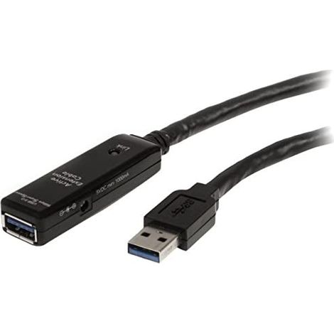 Startechcom USB3AAEXT5M câble extension USB 3.0 noir 5m (1/5)