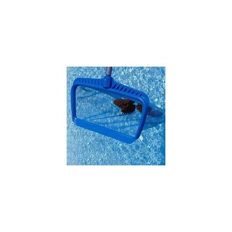 Filet de nettoyage de piscine, filet de nettoyage de piscine en maille et râteau d'écumoire pour étang (1/4)