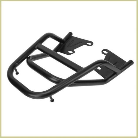 Porte-bagages Arrière Moto Fer Noir avec Plus D'espace de Rangement pour Grom MSX125 M3 (1/4)