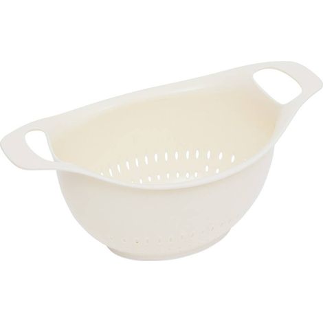 Colino ovale in polietilene, diametro 24 cm, beige - 5five (1/2)