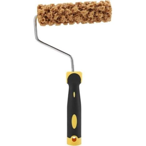 Paint Roller Texture Pattern Paint Roller Pinceau avec poignée pour décoration Murale (1/4)