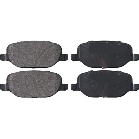 KIT PASTIGLIE FRENO POSTERIORI compatibile con LANCIA THESIS (841) / PASTIGLIE FRENANTI AUTO OEM FDB1471 , / SOSTITUZIONE DIRETTA / BASSA POLVERE / SILENZIOSO