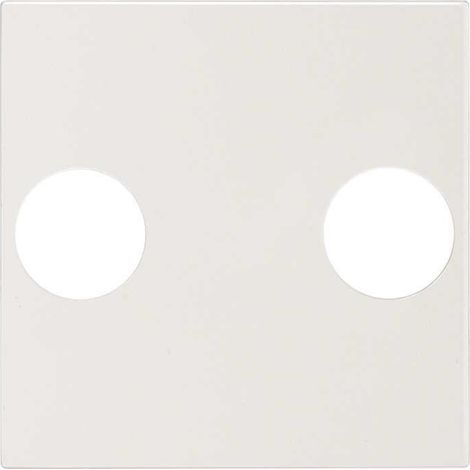 Plaque Prise TV-SAT SIMON 270 20000053 Blanc