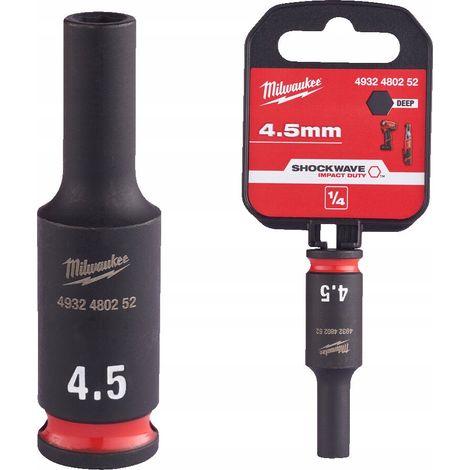 Chiave a bussola Milwaukee shockwave impact duty acciaio cromo molibdeno