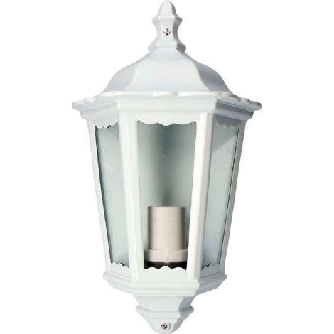 Lampada da parete mod. milan white 43xø24,5cm edm