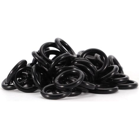 Lot de 50 joints toriques étanches en PVC de type O pour tuyauterie d'irrigation (1/5)