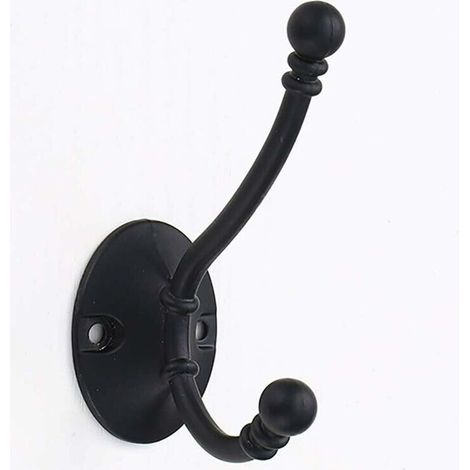 Set di 8 appendiabiti vintage da parete di grandi dimensioni, gancio in metallo per cappelli, gancio retrò per bagno e cucina - LIAIKI