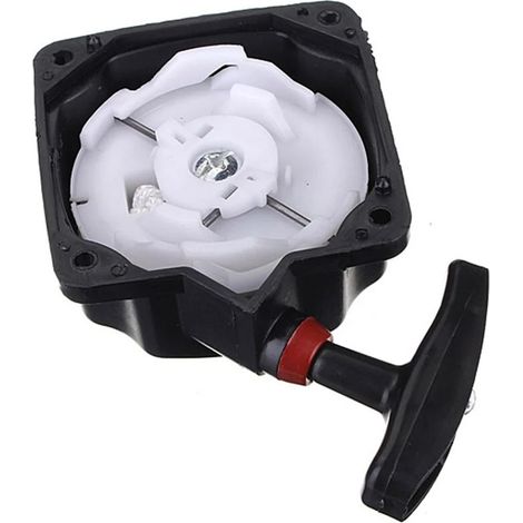 1 Poulie de lanceur, ABS noir, diamètre 6mm, entraxe 67mm, pour débroussailleuse à gazon (1/5)